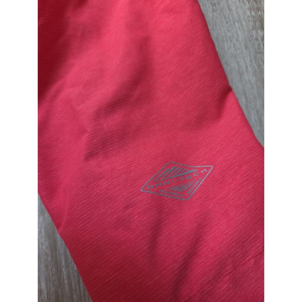 Columbia Omni-Tech Interchange Waterproof Hooded Jacket Pink Womens XL EUC - Picture 3 of 9